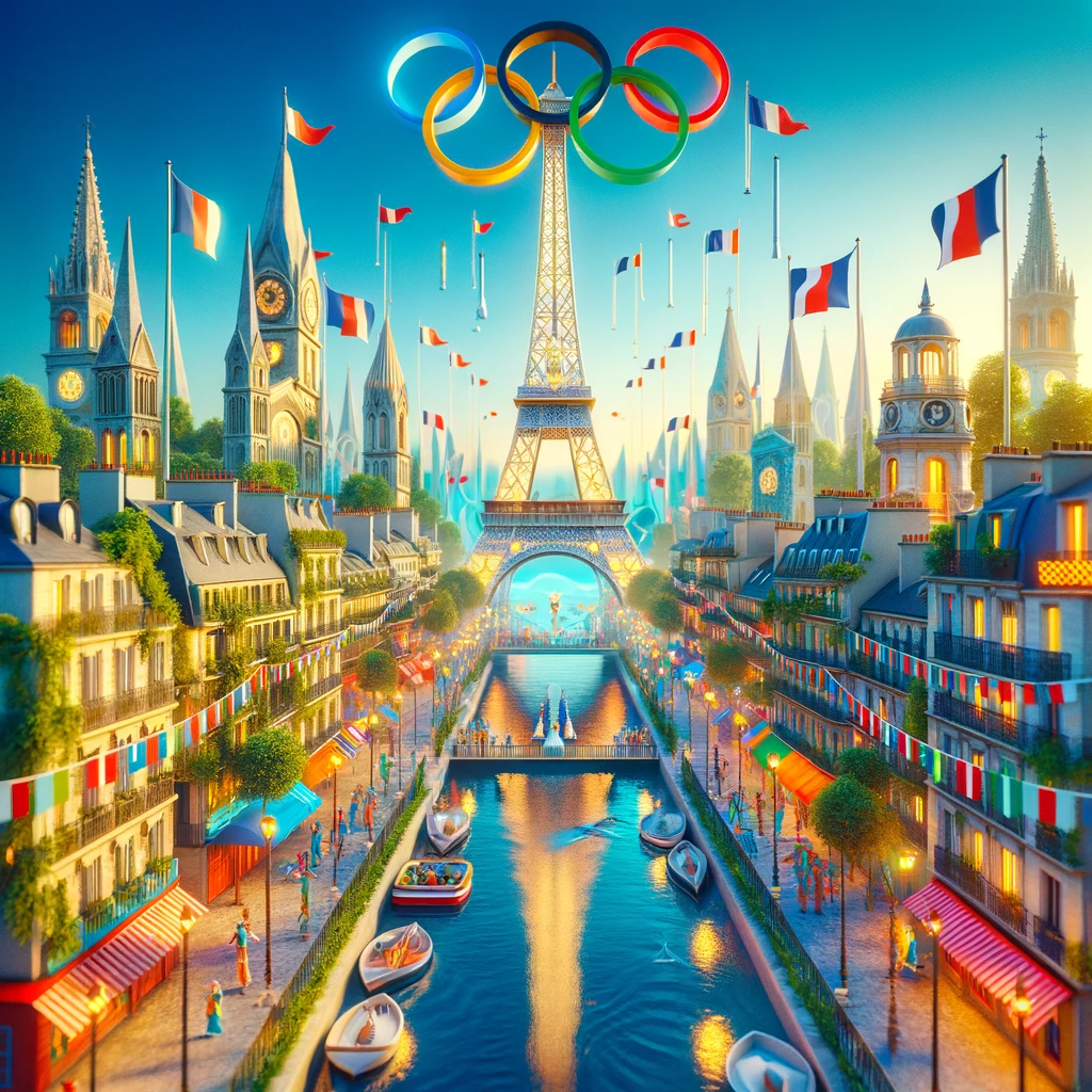 Paris vibrant durant les JO 2024, idéal pour la location saisonnière avec Simple Nest.